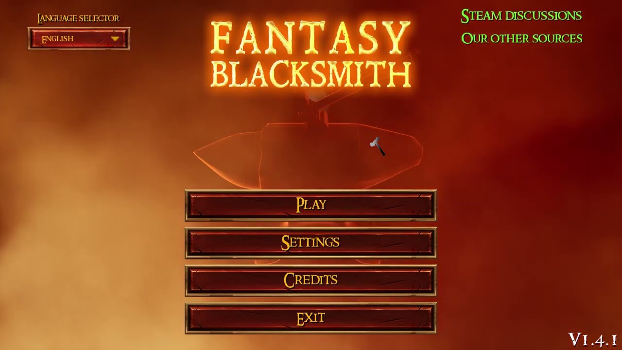 Fantasy Blacksmith Steam Gameplay