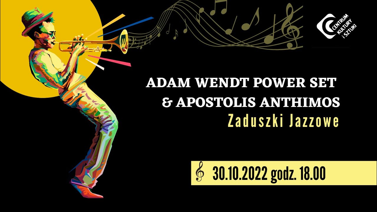 CKiS Tczew - Adam Wendt zaprasza na Zaduszki Jazzowe