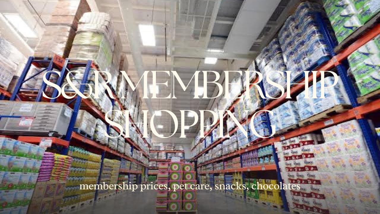 INSIDE THE MEGA MART: S&R MEMBERSHIP SHOPPING - cebu, mandaue city (4K)