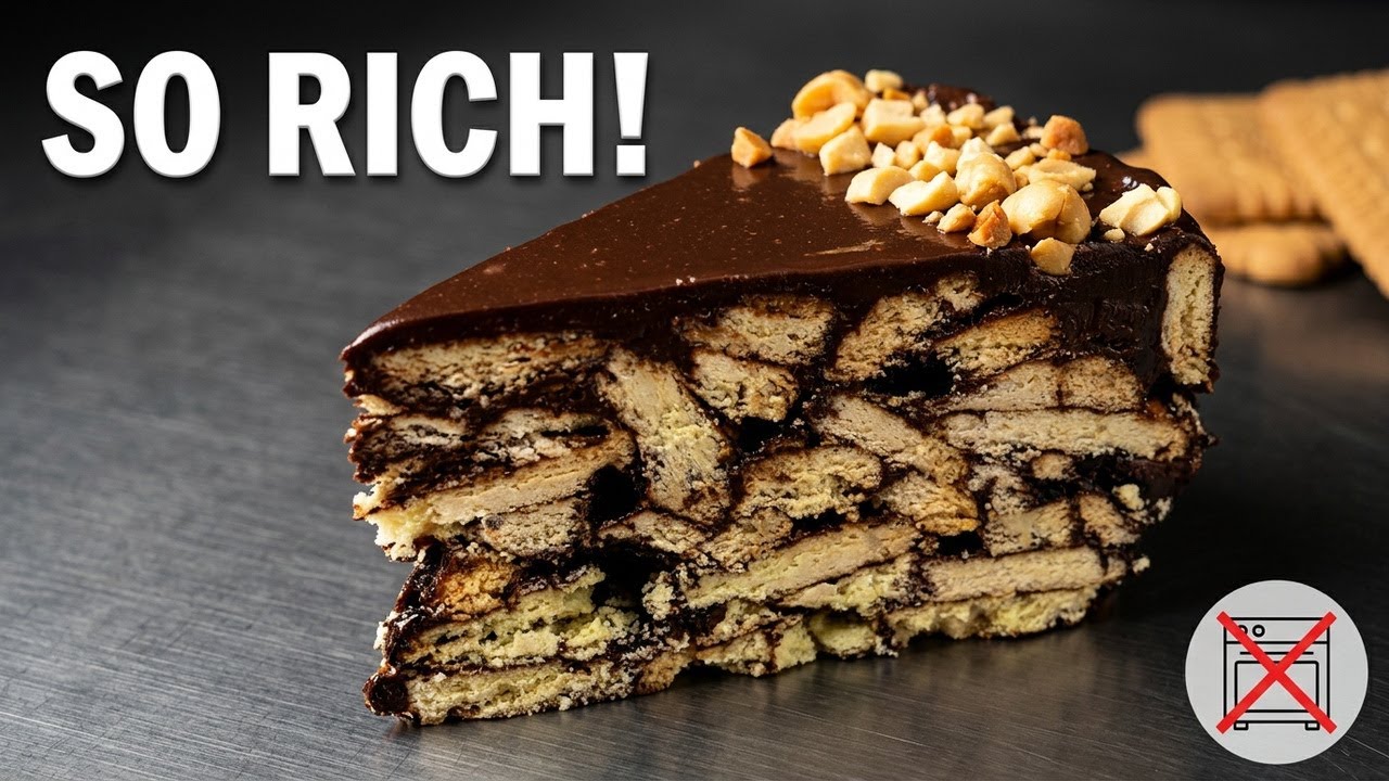 WITHOUT Baking chocolate cake