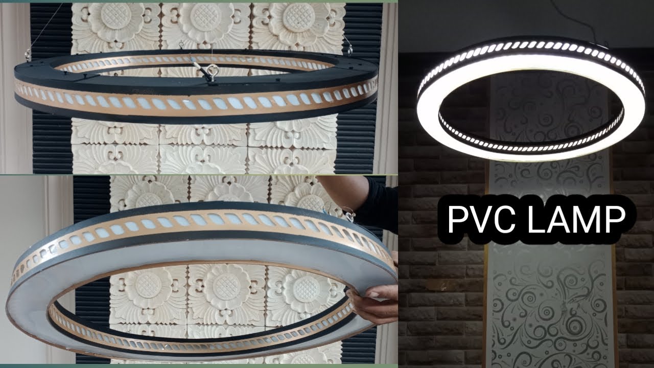 Lampu pipa PVC ring light