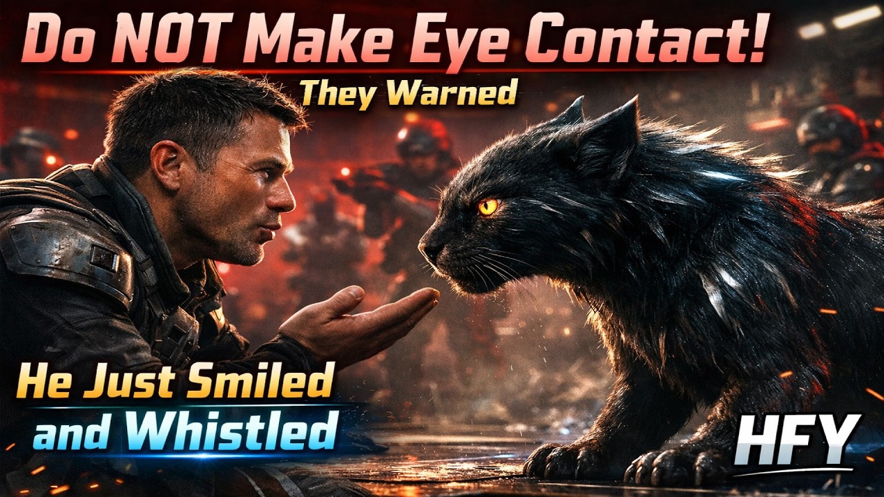 “Do NOT Make Eye Contact!” They Warned — The Human Just Smiled and Whistled | HFY