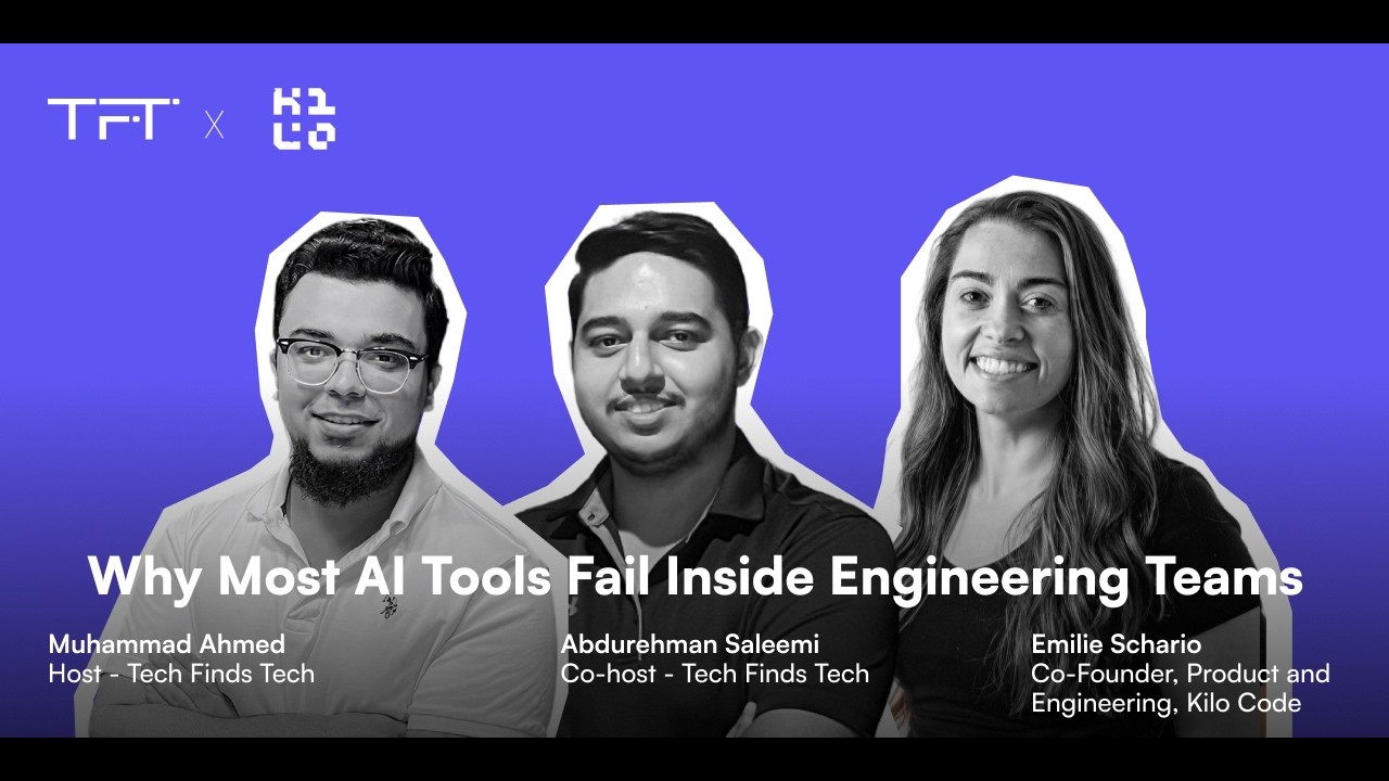 Why Most AI Tools Fail Inside Engineering Teams - ft. Emilie Schario | Co-Founder, Kilo Code