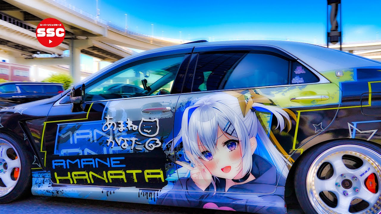 【大黒 痛車】かなたそ！やサロメ嬢からウマ娘など痛車多数降臨【字幕あり】大黒PA  痛車カスタム