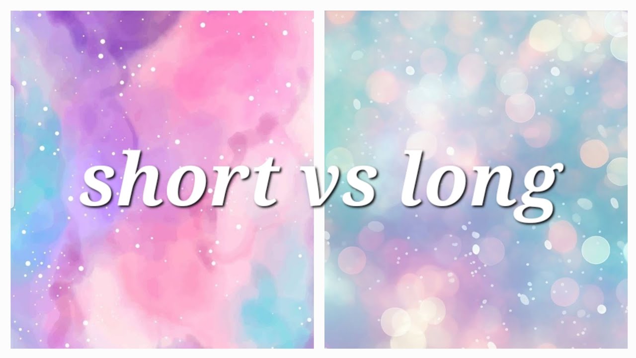 long vs short? which one's better? choose your fav!😍✨️ | anshaaltaTV
