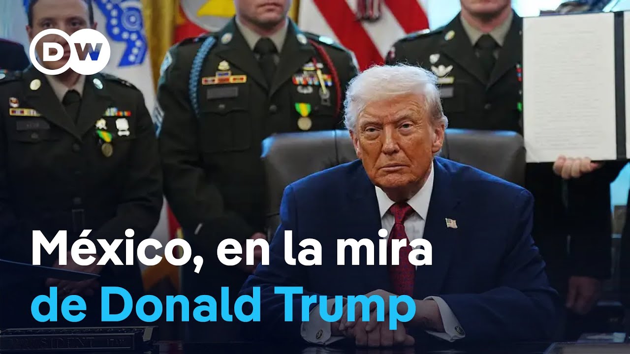 Trump amenaza con ataques terrestres a carteles en M&eacute;xico, y Sheinbaum pide mejor comunicaci&oacute;n