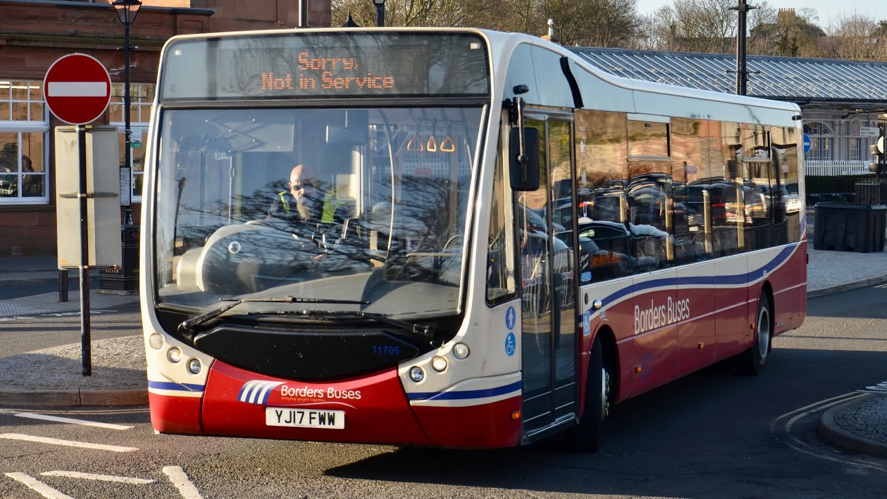 Cummins Beast: Borders Buses 11706 (YJ17FWW) Optare Metrocity/V1080