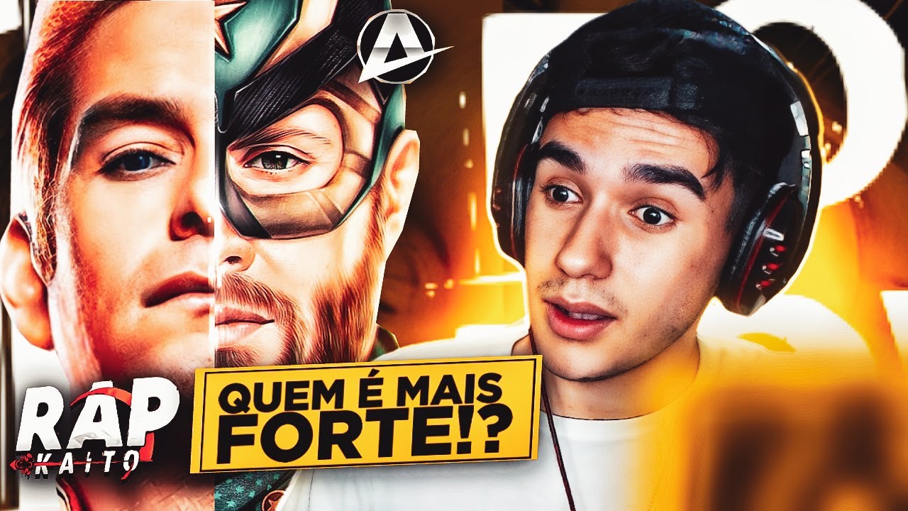 (2 em 1) REACT - Raps do Soldier Boy e Capitão Pátria (The Boys) | AniRap | Kaito