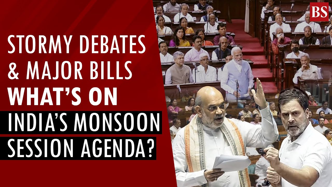 Parliament's monsoon session set for stormy debates and major bills: What's on agenda? | Lok Sabha