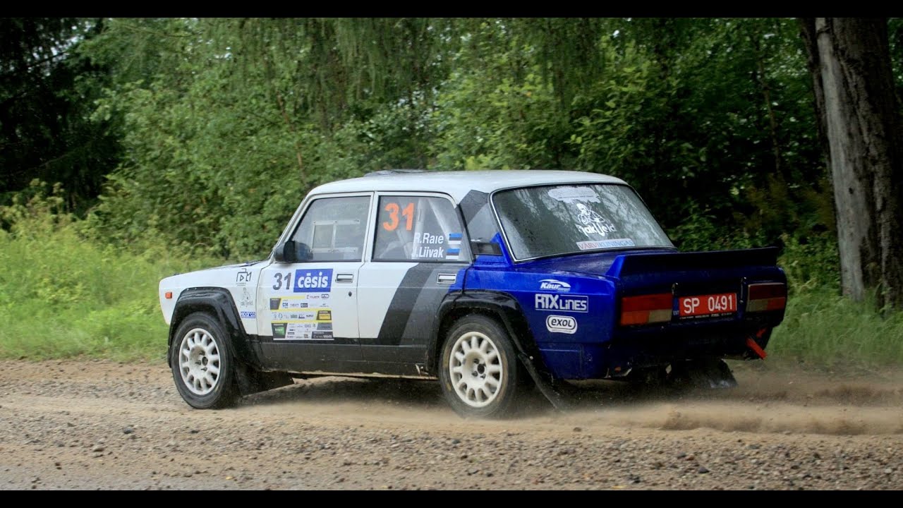 Rally Cesis 2022, SS1 // Lada 2107 (4AGE) / 5. AUG 2022