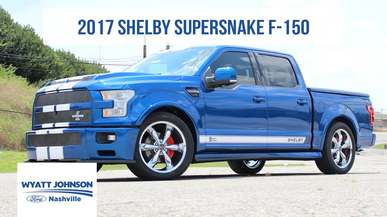 CHRISTMAS IN JULY? 2017 Shelby Super Snake F-150 | Lightning Blue | FOR SALE |