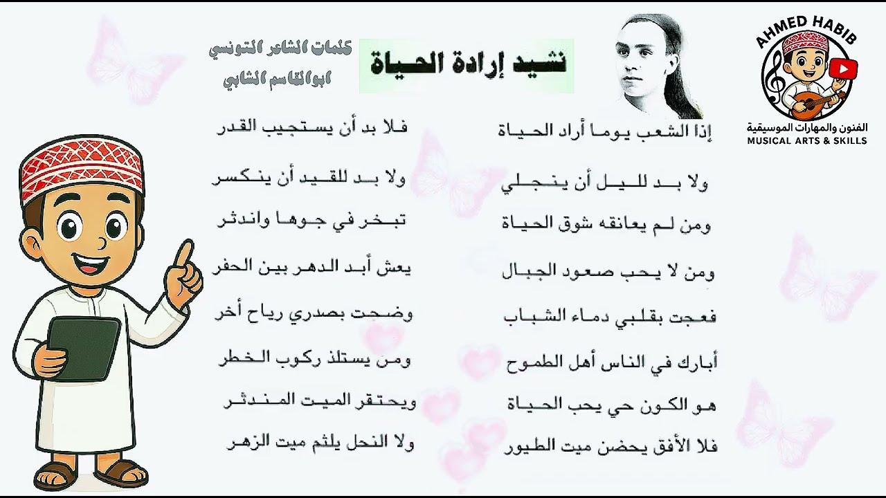 نشيد إرادة الحياة للصف الثامن الأساسي#قناة_الفنون_والمهارات_الموسيقية
