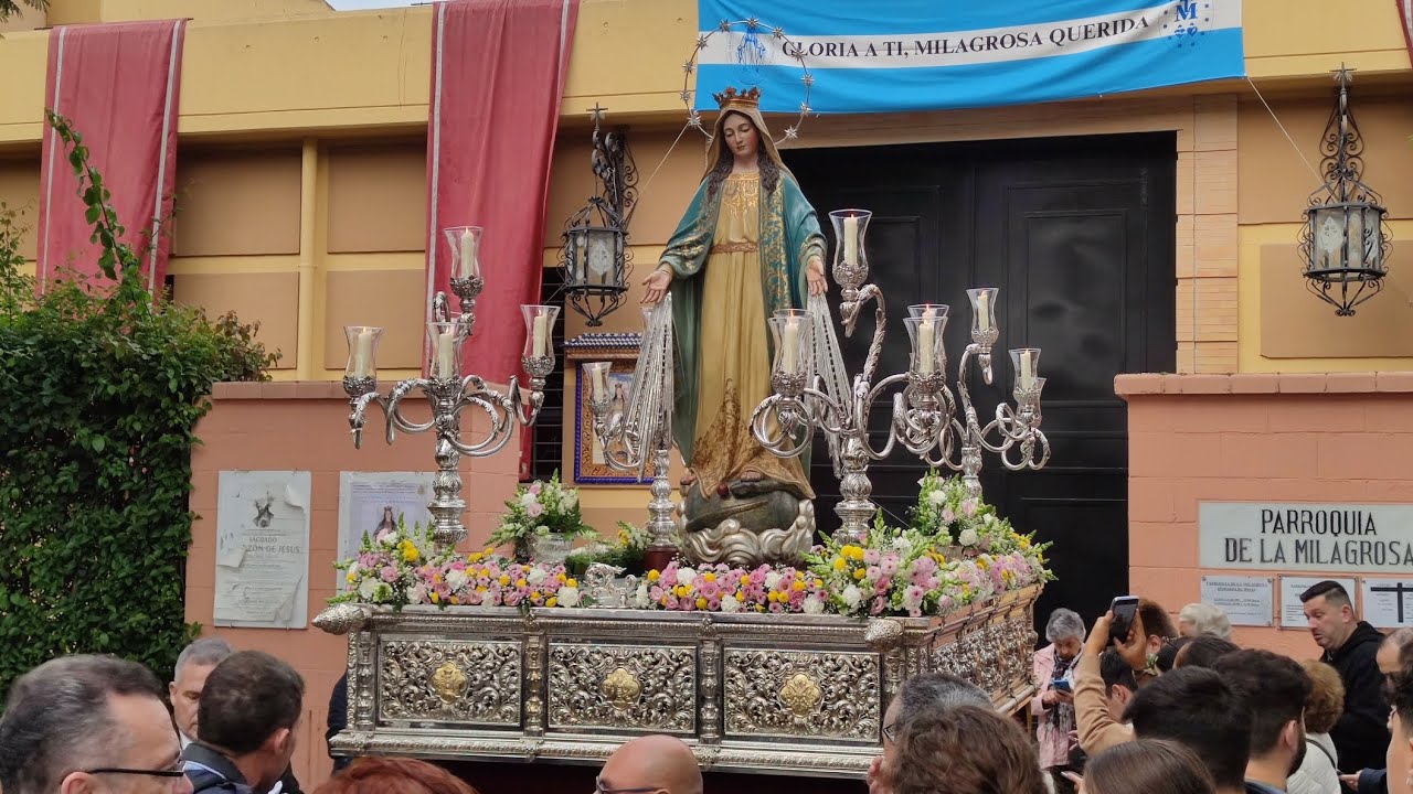 Virgen de la #MedallaMilagrosa de Ciudad Jardín 2024