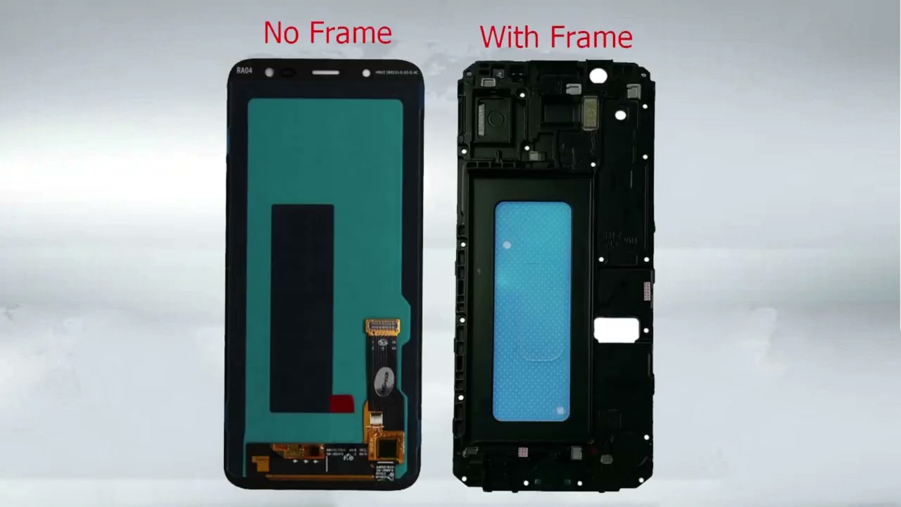 Orignal Samsung Galaxy J6 LCD With Frame Display J6 SM-J600F J600F/DS J600FN LCD Touch Screen