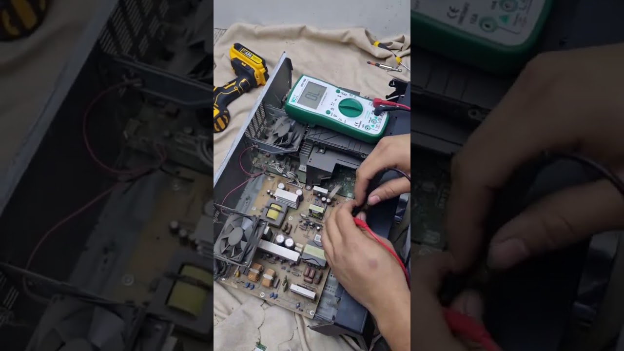 reparacion sony Shake con error protect e05