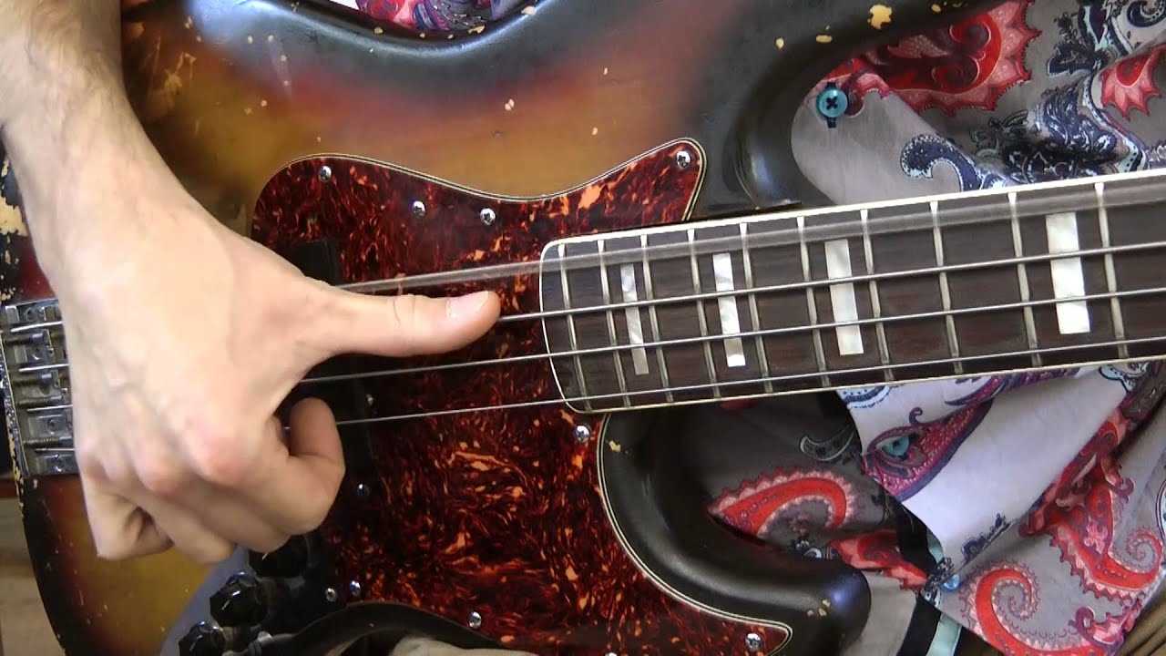 Tec0404 - Slappen #4 (Double Thumbing - der doppelte Daumen) - German Bass Lesson Tutorial