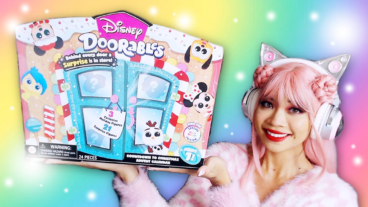 ОТКРЫВАЮ *ОГРОМНУЮ* КОРОБКУ ПРАЗДНИЧНЫХ СЮРПРИЗОВ ОТ DISNEY! #disney #adventcalendar #doorables