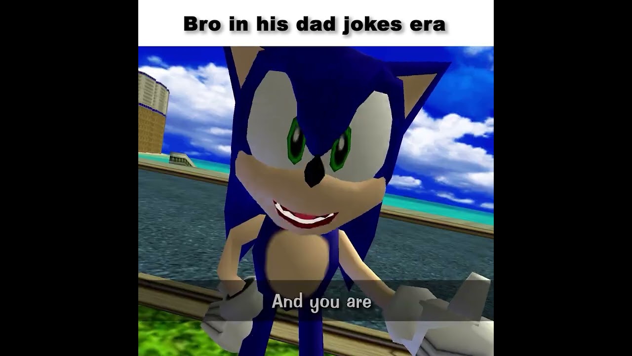 Terrible Sonic Jokes #sonic #memes