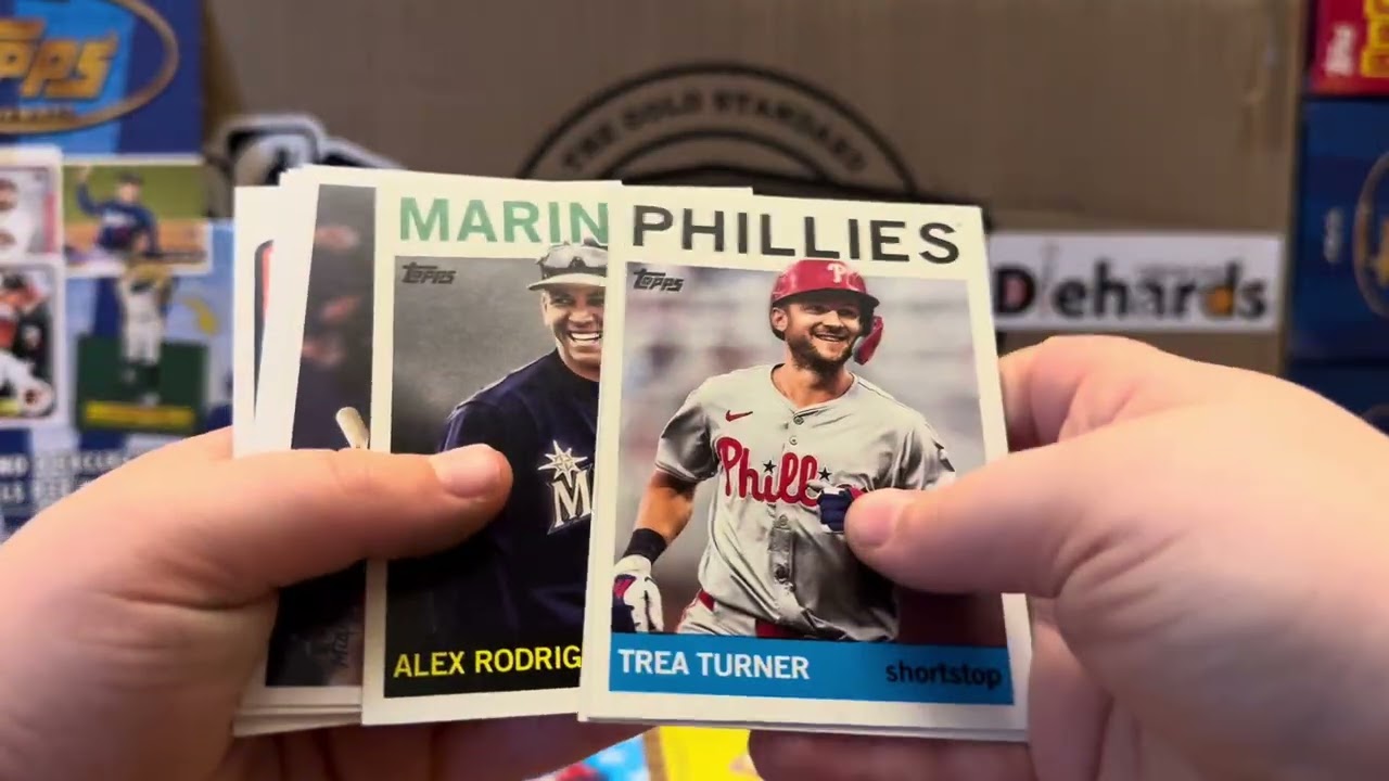 Архив Topps 2025 (2 потрясающих автографа Cyberstats!) (коробка 2 из 2) #topps #toppsbaseball #to...