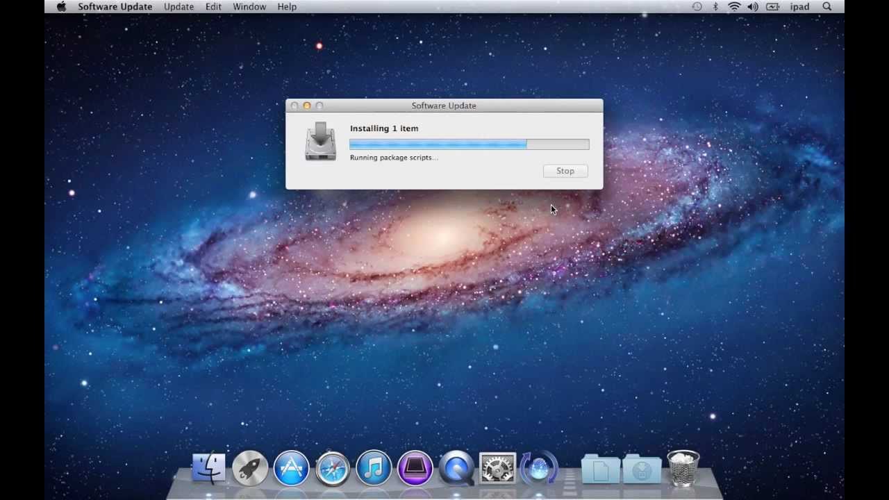 Running Updates on an Apple Computer
