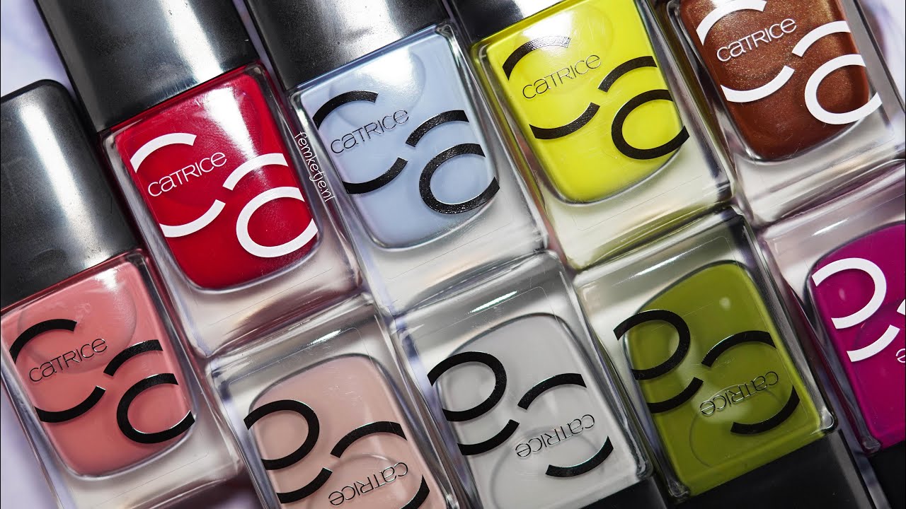 NEW Catrice ICONails Nail Polishes (Spring 2024) - femketjeNL