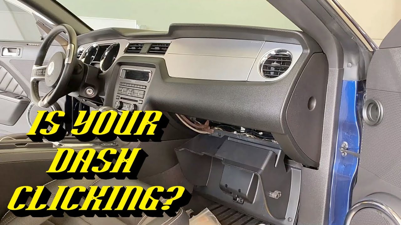 2010-2014 Ford Mustang Climate Control Actuators Clicking: Diagnosis and Repair
