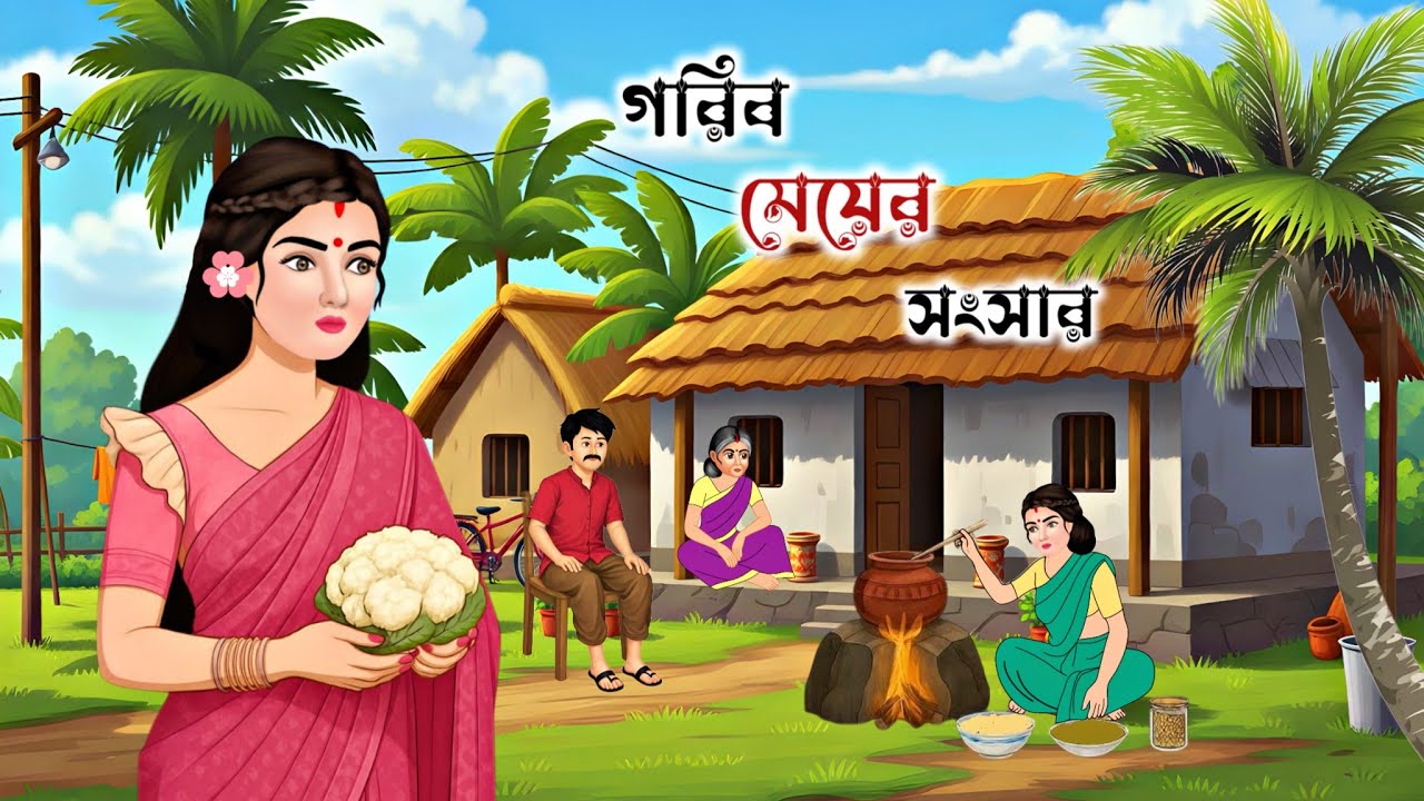 গরিব মেয়ের সংসার || Bengali Moral Stories || Thakurmar Jhuli
