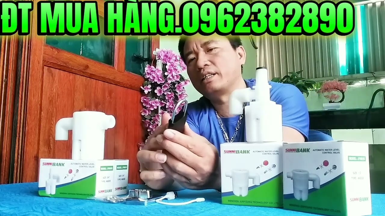 SIÊU PHẨM VỚI BỘ PHAO CƠ TỰ ĐỘNG KHÓA NƯỚC THÔNG MINH CHO MỌI GIA ĐÌNH 