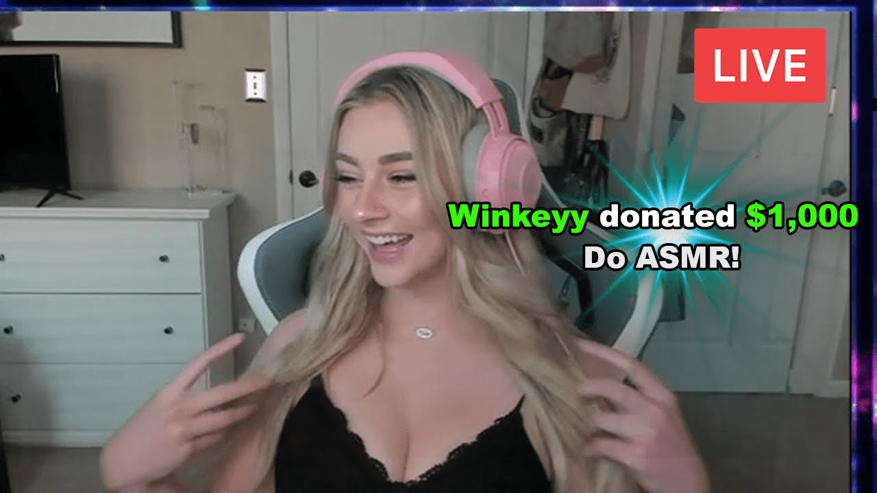 Пожертвую 1000 долларов стримерам Twitch, если они сделают ASMR!