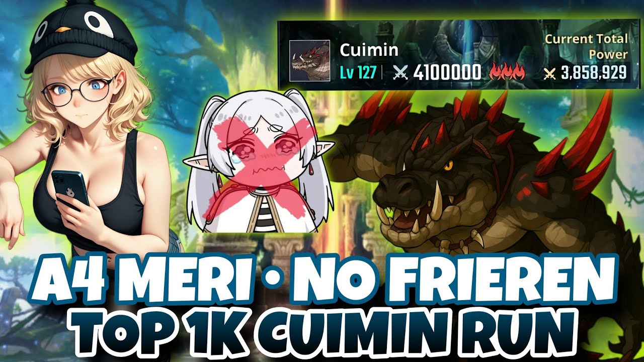 (3.85m CP) TOP 1K CUIMIN STAGE | HARD MODE ROCKPASA WOBL [SOLO LEVELING: ARISE]
