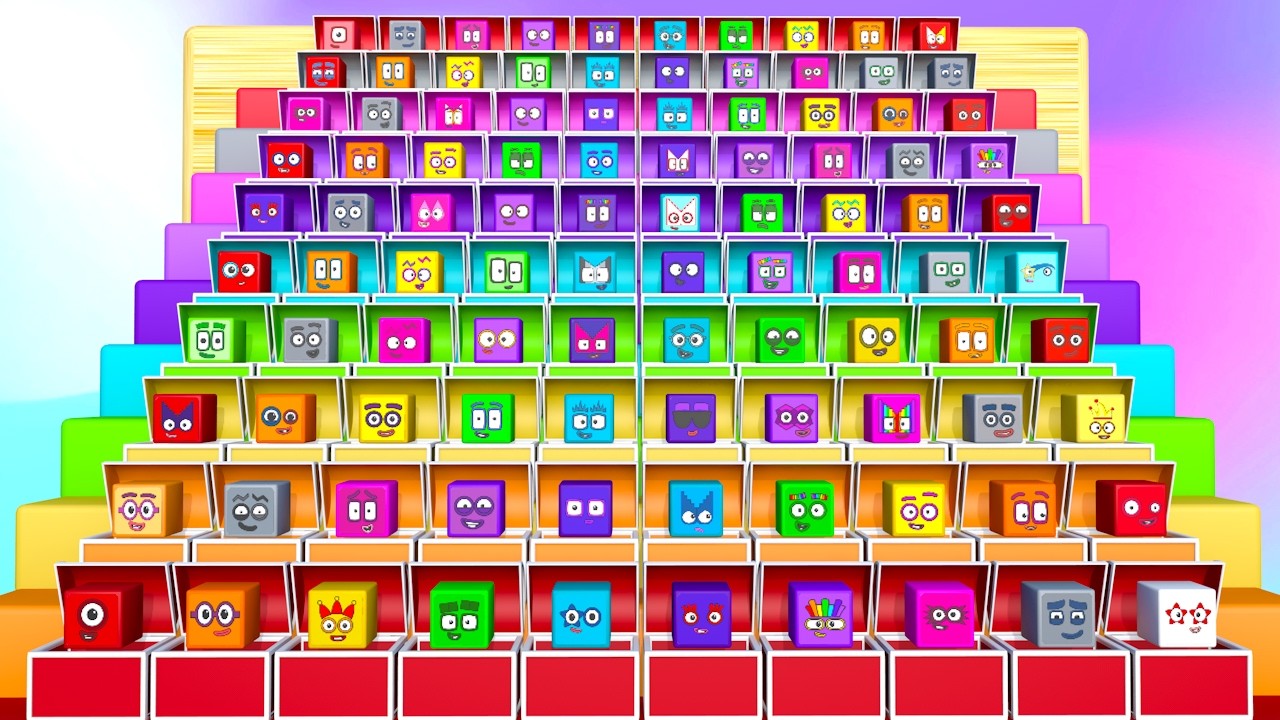 Let's Count Number 1 to 100 with Numberblocks | Easy & Super Fun for Kids