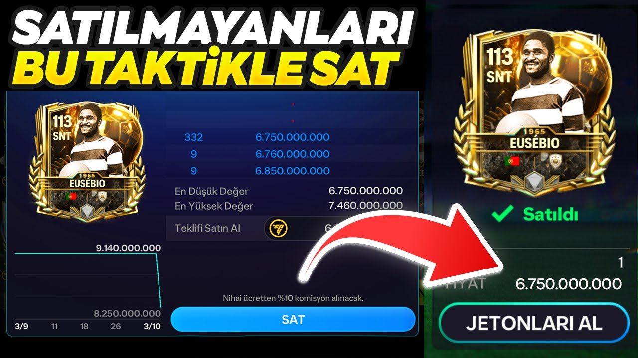BU TAKTİKLE SATILMAYAN BALLON D OR OYUNCULARINI SAT ! HEMEN DENE FC Mobile 26