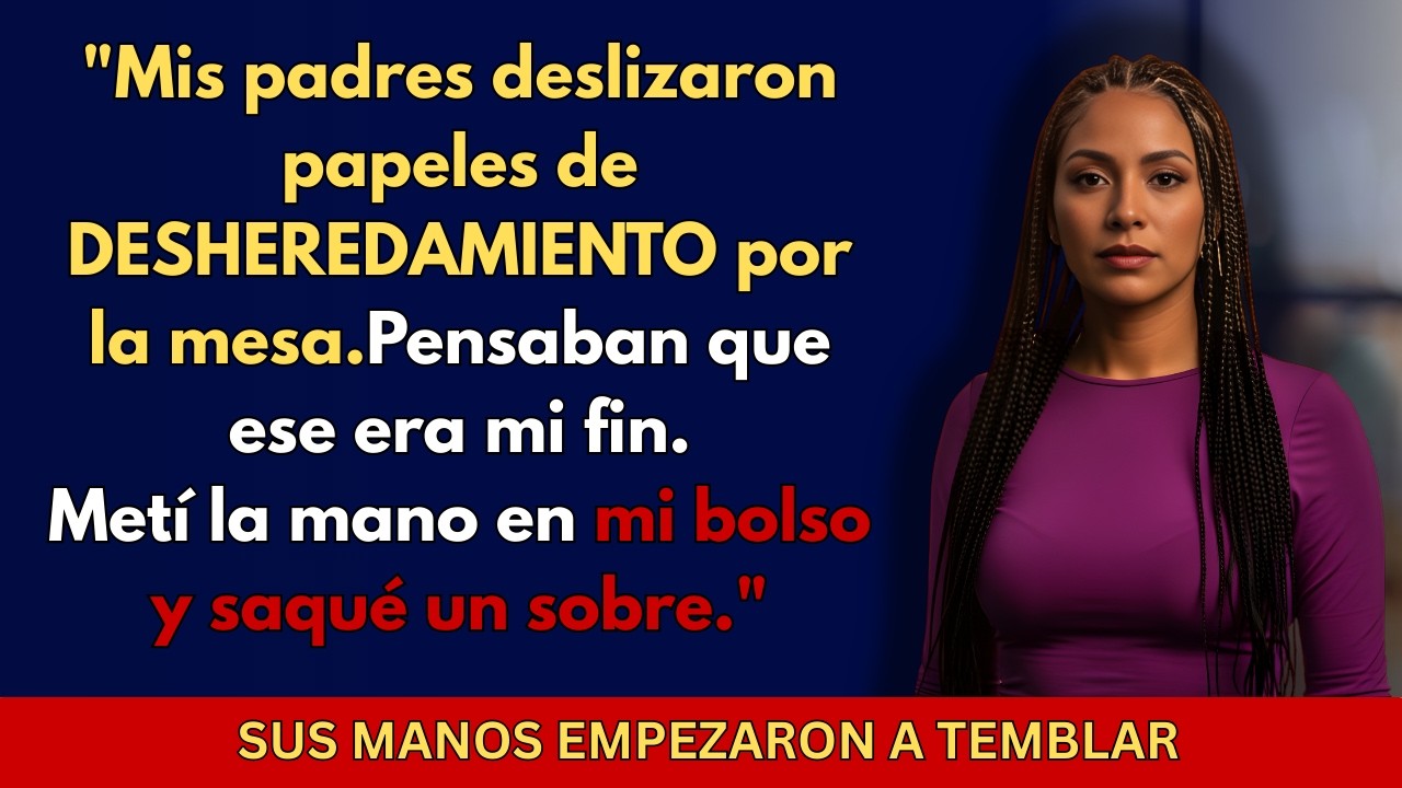 Mis Padres Me Entregaron PapelesdeDesheredamientoenlaCenaYo Les Entregué un Sobre Que lo Cambió Todo