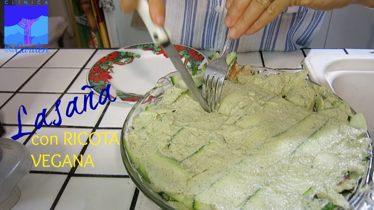 RETO DÍA 5: LASAÑA CON RICOTA VEGANO SALUDABLE