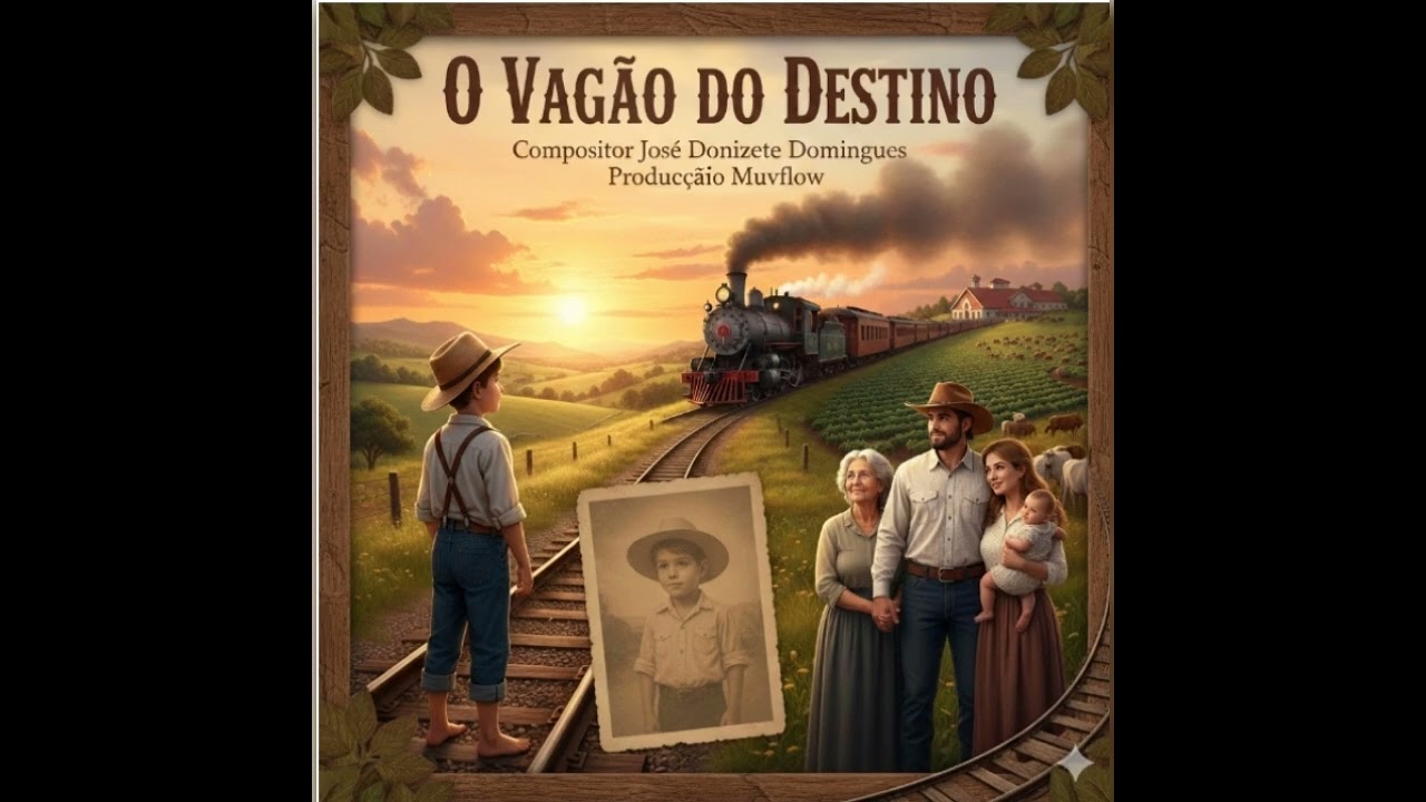 O Vagão do destino Compositor José Donizete Domingues/ produção Muvflow 