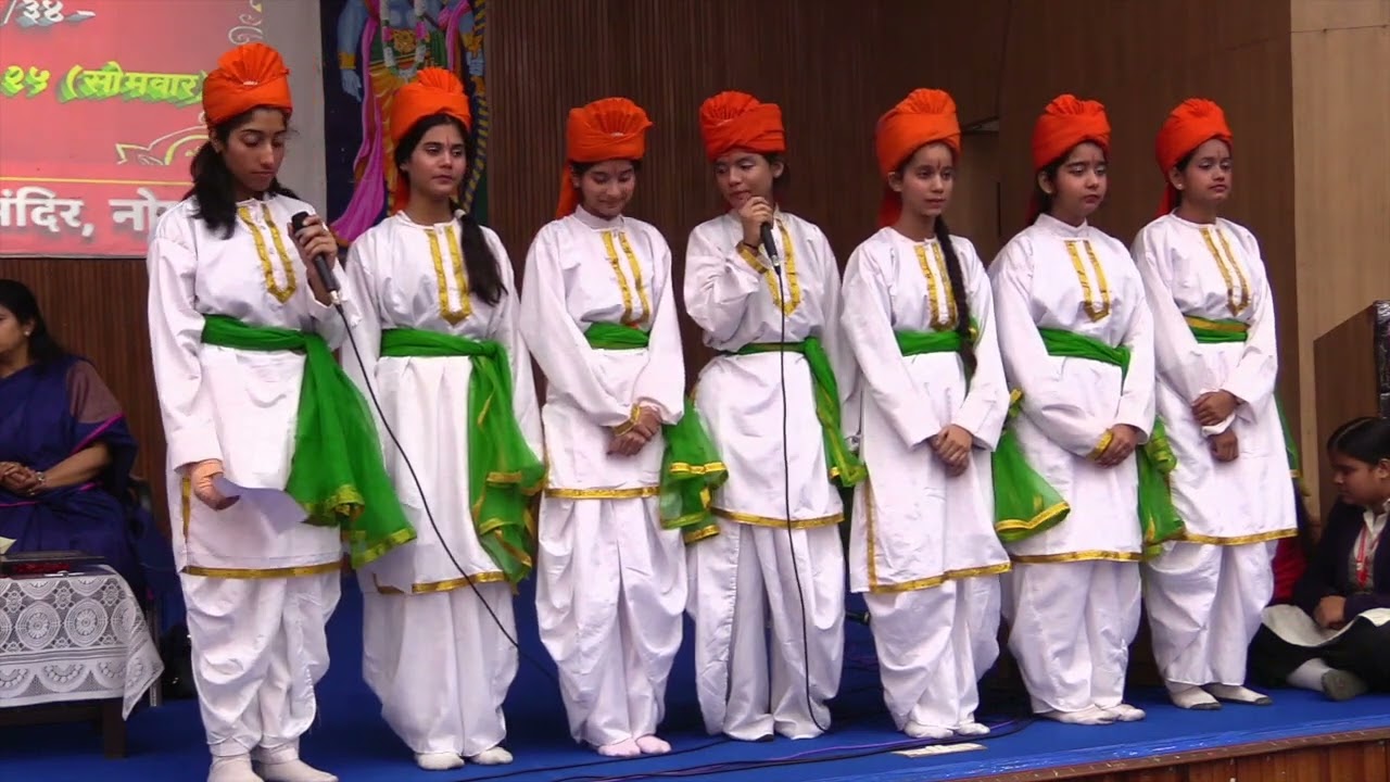 “सप्त शक्ति संगम” कार्यक्रम में 'हम ही मातृ शक्ति हैं...', बहिनों द्वारा सामूहिक गीत की प्रस्तुति