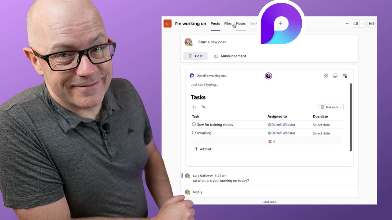 Microsoft Loop sidebar: Add your channel components as a Teams tab