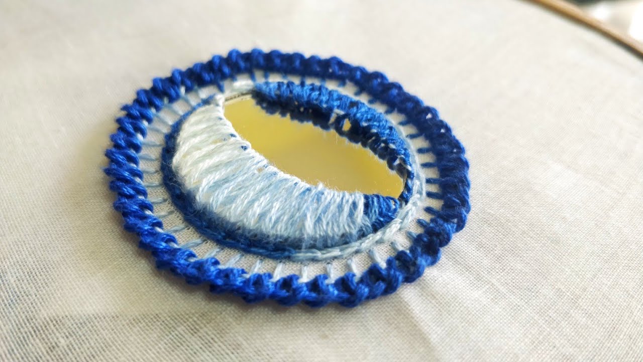 Mirror Work Embroidery (Hand Embroidery Work)