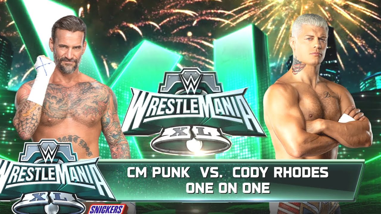 CM PUNK VS CODY RHODES - WWE 2K25 GAMEPLAY - @GameOnHarsh #wwe #wwe2k25 #wweindia #wwehindi