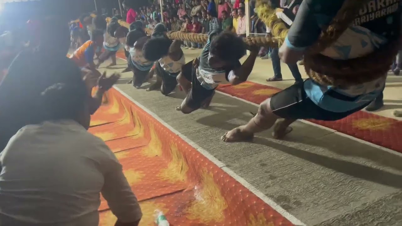 Kerala Samajam Bangalore 2025 - Tug Of War Finals won by sponser: Shashi Velappan Team#onamvideos