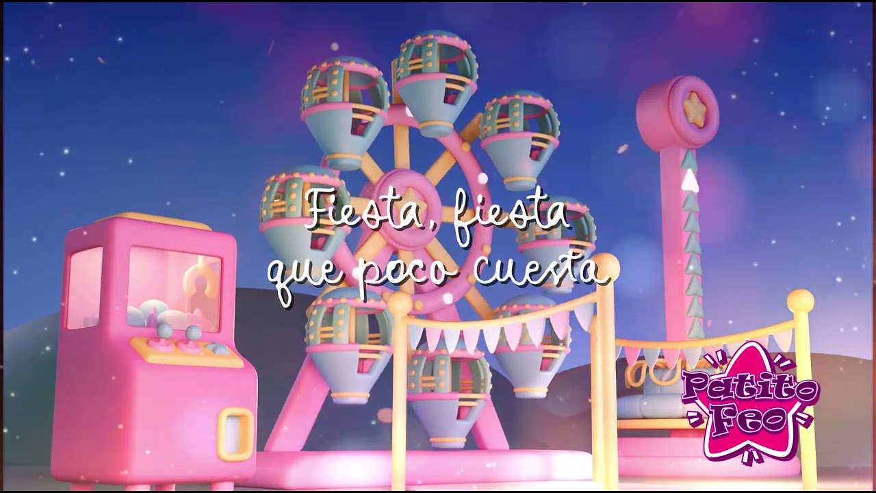 Patito Feo - Fiesta (Lyric Video)
