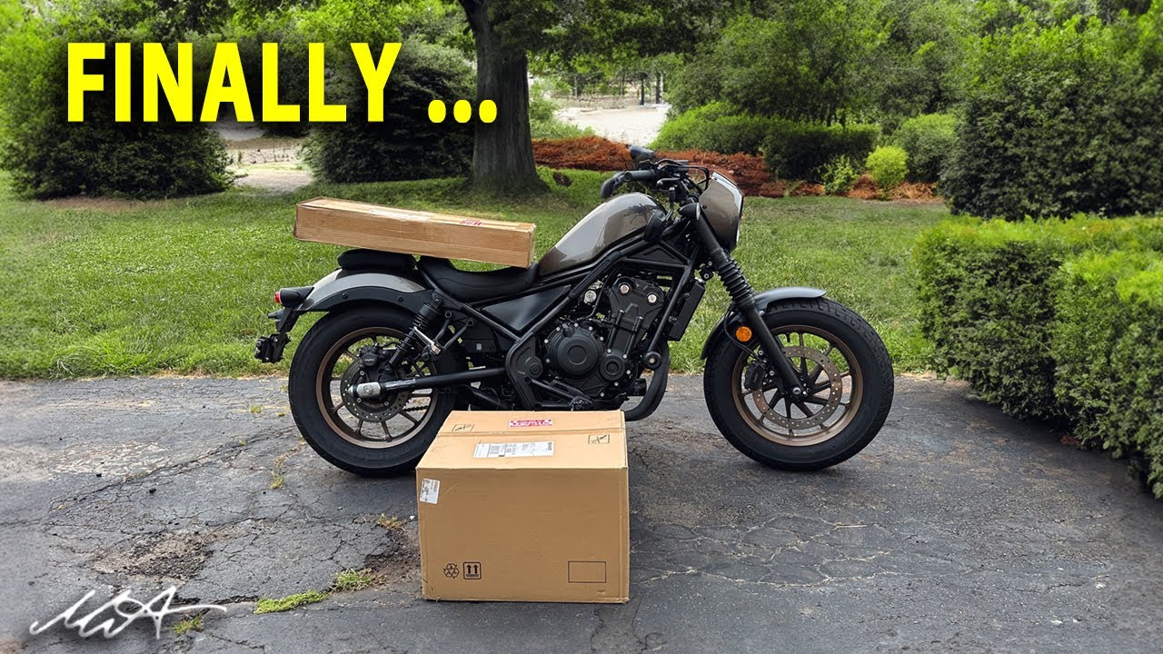 Идеальное решение для хранения вещей моего HONDA REBEL 500