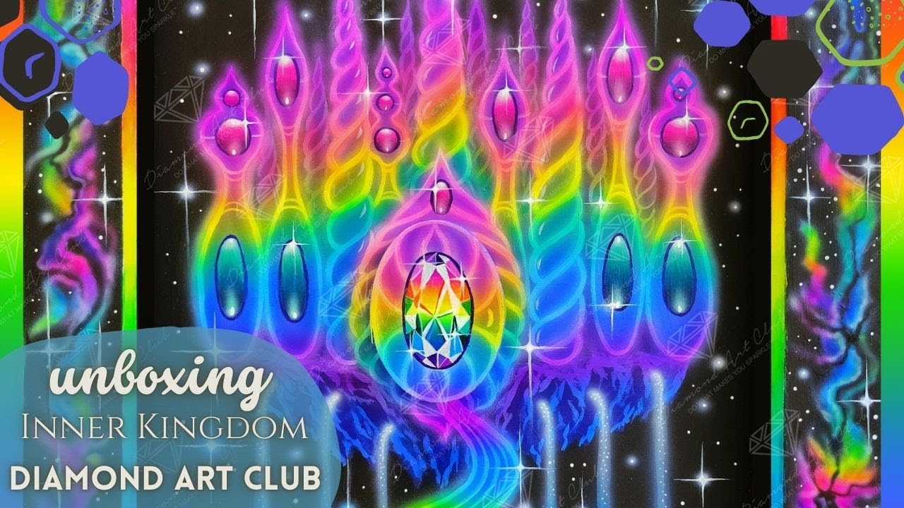 FIRST LOOK! 🌈💎Inner Kingdom by Becca Lennon Ray at Diamond Art Club!🌈💎