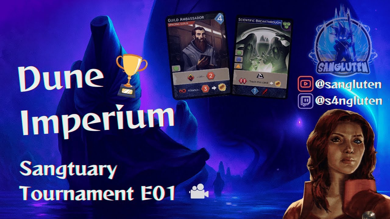 Kicking Off my Tournament | Dune Imperium | Sangtuary Tournament E01