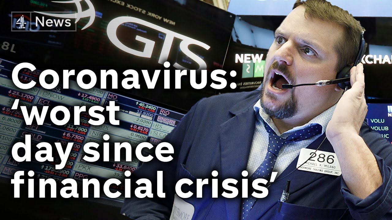 Coronavirus: Financial markets tumble as death toll rises