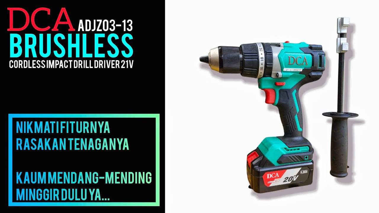terbaik dikelasnya!! beli jamin gak rugi!! || review bor cordless Hummer Drill DCA ADJZ03-13