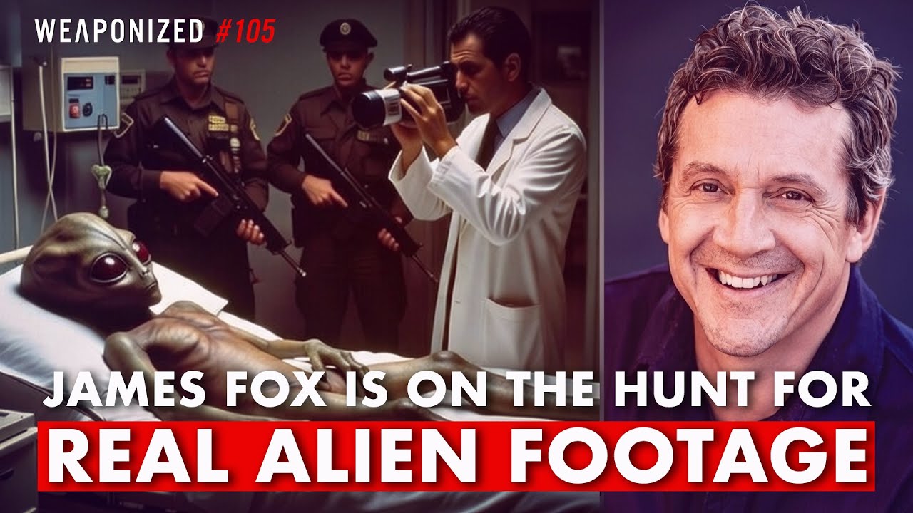 James Fox Hunts REAL Alien Footage From a UFO Crash!