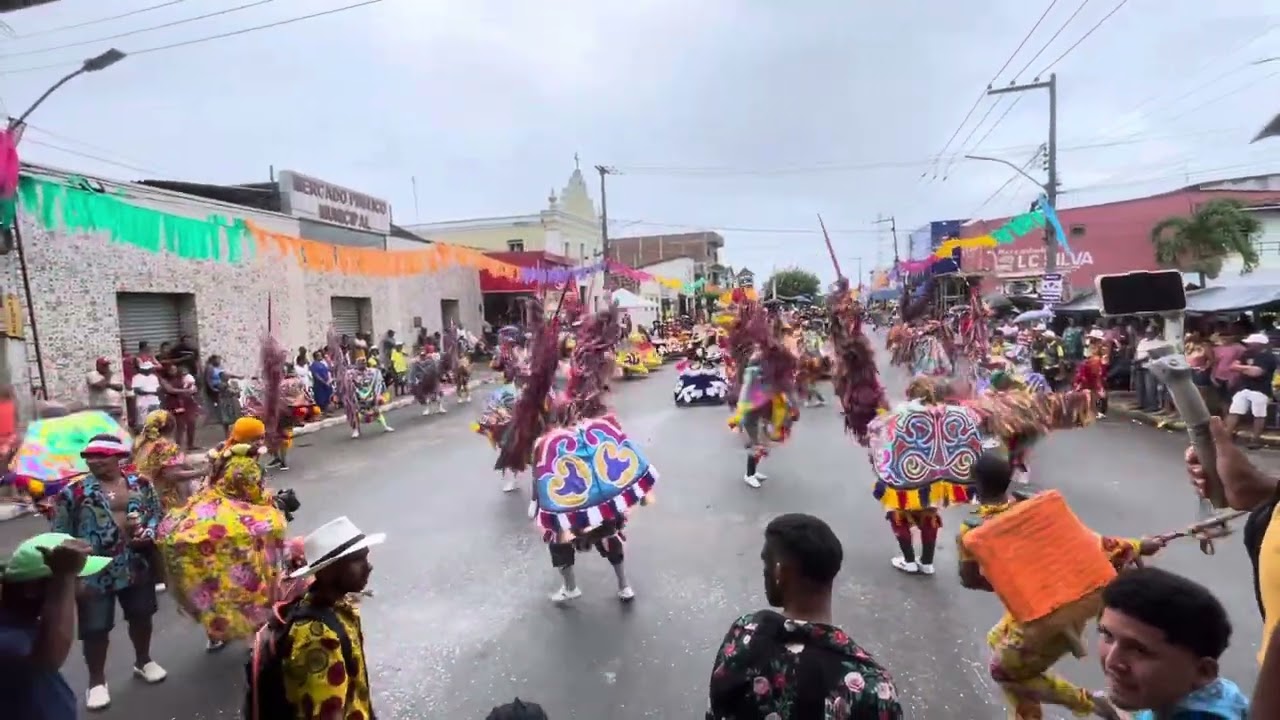Maracatu Onça Dourada Em Itaquitinga Carnaval 2025