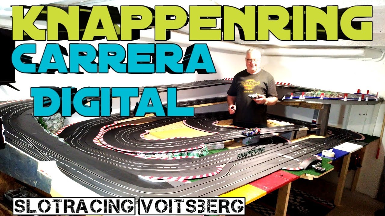 Carrerabahn Knappenring! Große Strecke trotz wenig Platz! Update