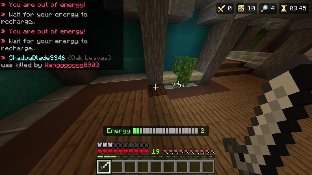 Playing Minecraft online #minecraft